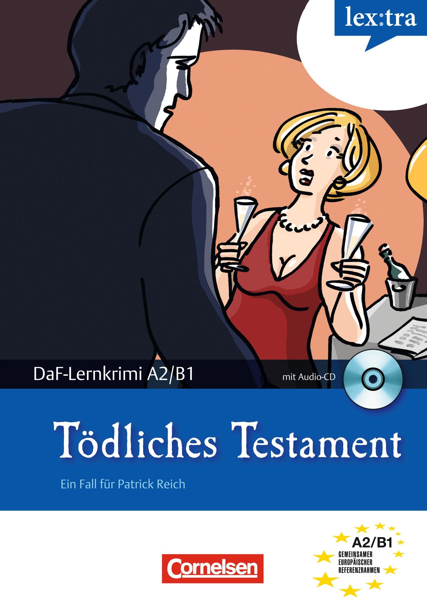 A2-B1 - Tödliches Testament: Krimi-Lektüre als E-Book