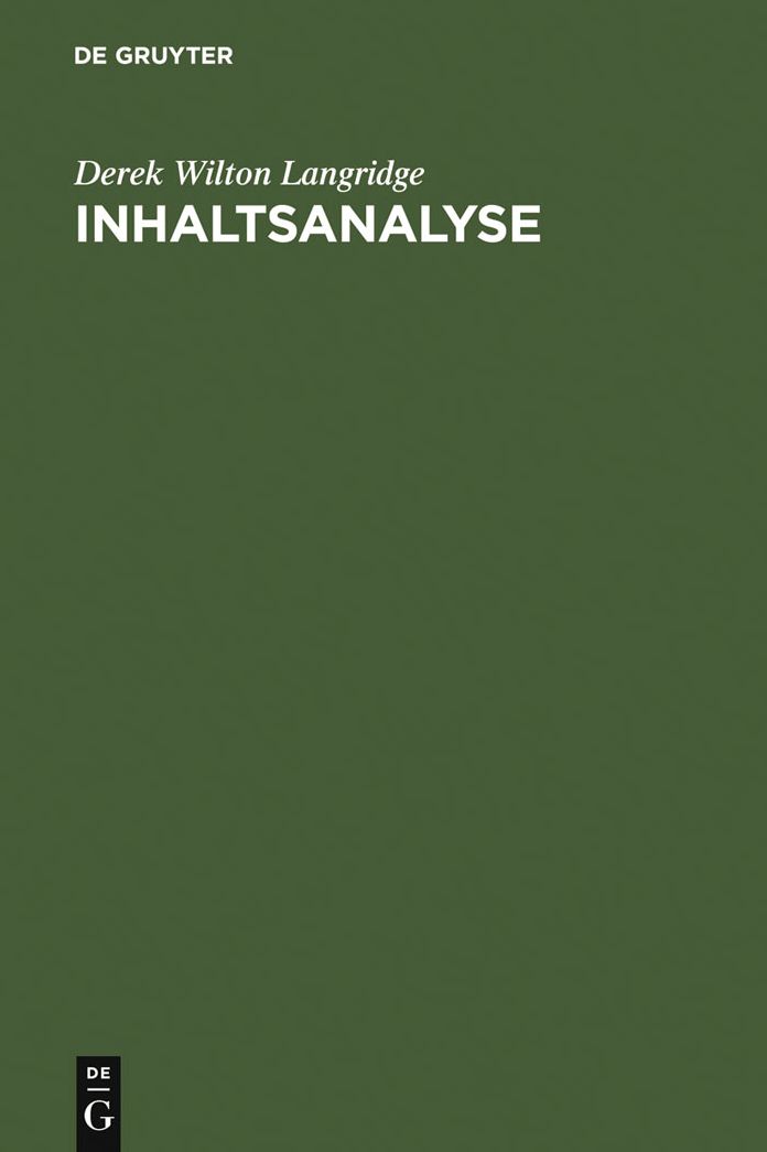 Inhaltsanalyse: Grundlagen und Methoden