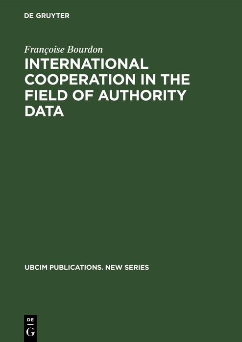 International Cooperation in the Field of Authority Data: An Analytical Study with Recommendations