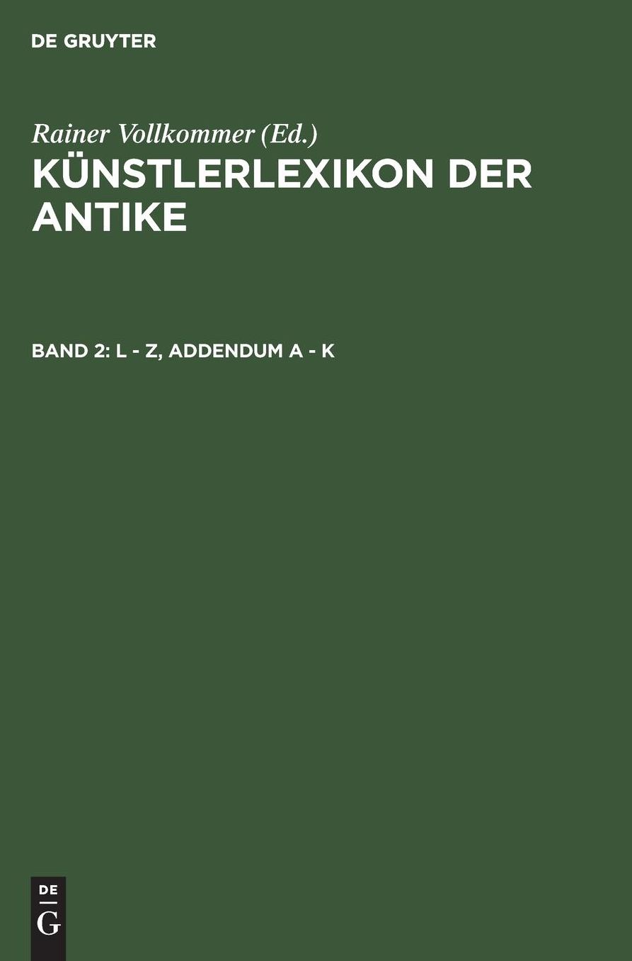 Dictionary of Artists of the Classical World