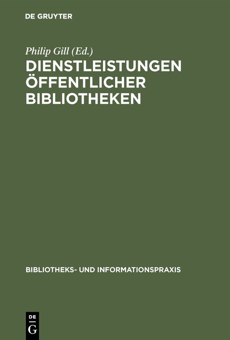 Dienstleistungen Offentlicher Bibliotheken: IFLA / UNESCO Richtlinien fur die Weiterentwicklung