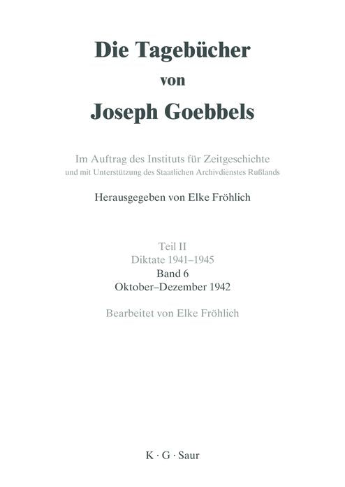 Oktober - Dezember 1942