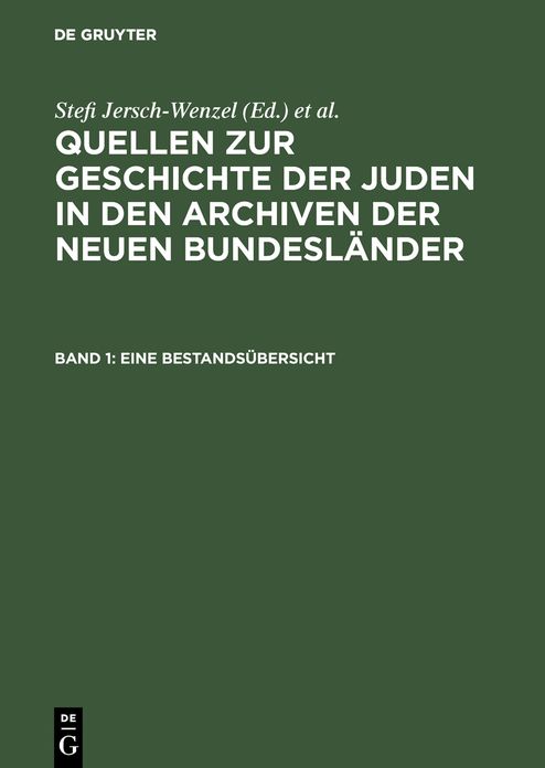 Eine Bestandsubersicht