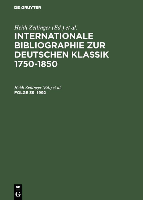 1992: Mit Nachtragen zu fruheren Jahren