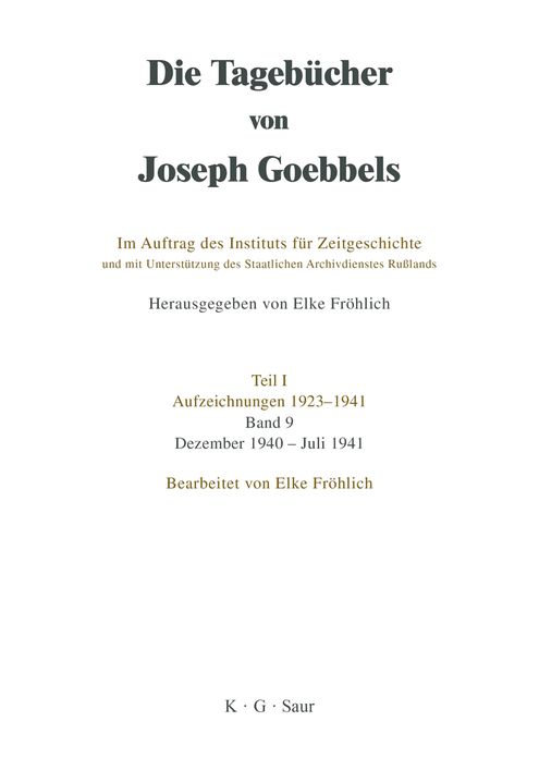 Dezember 1940 - Juli 1941