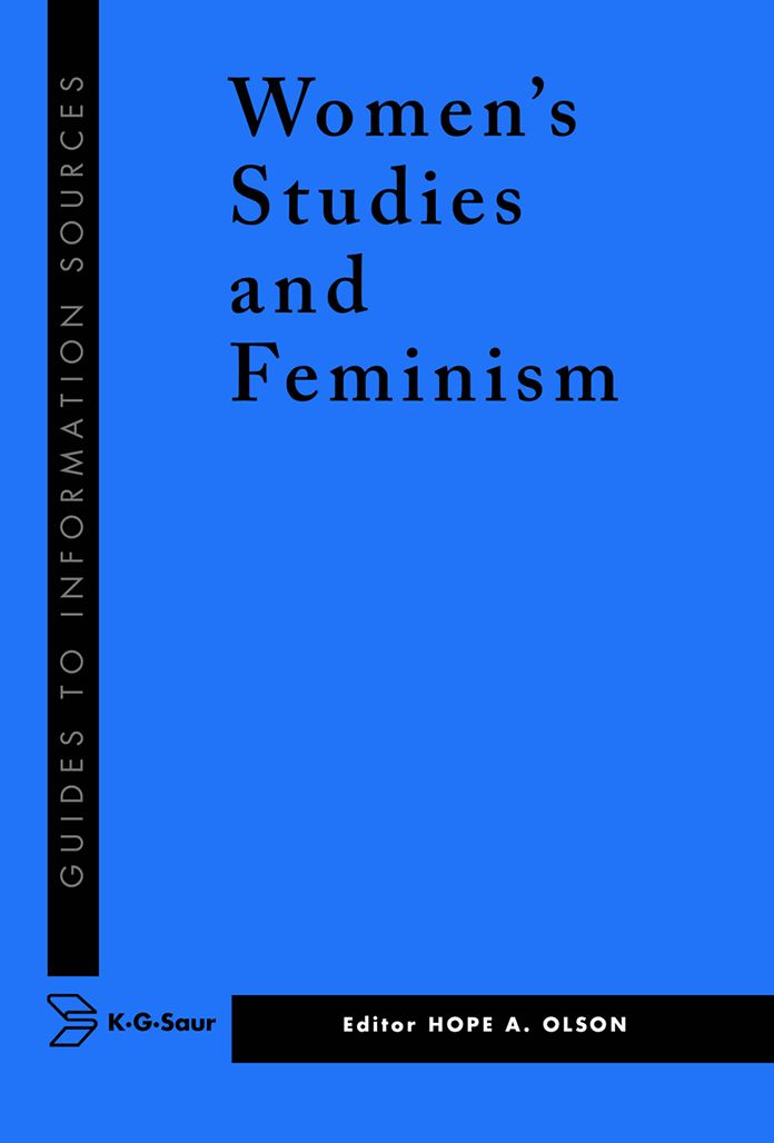 Information Sources in Women's Studies and Feminism