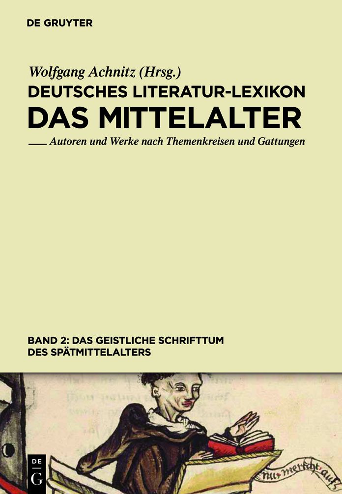 Das geistliche Schrifttum des Spatmittelalters