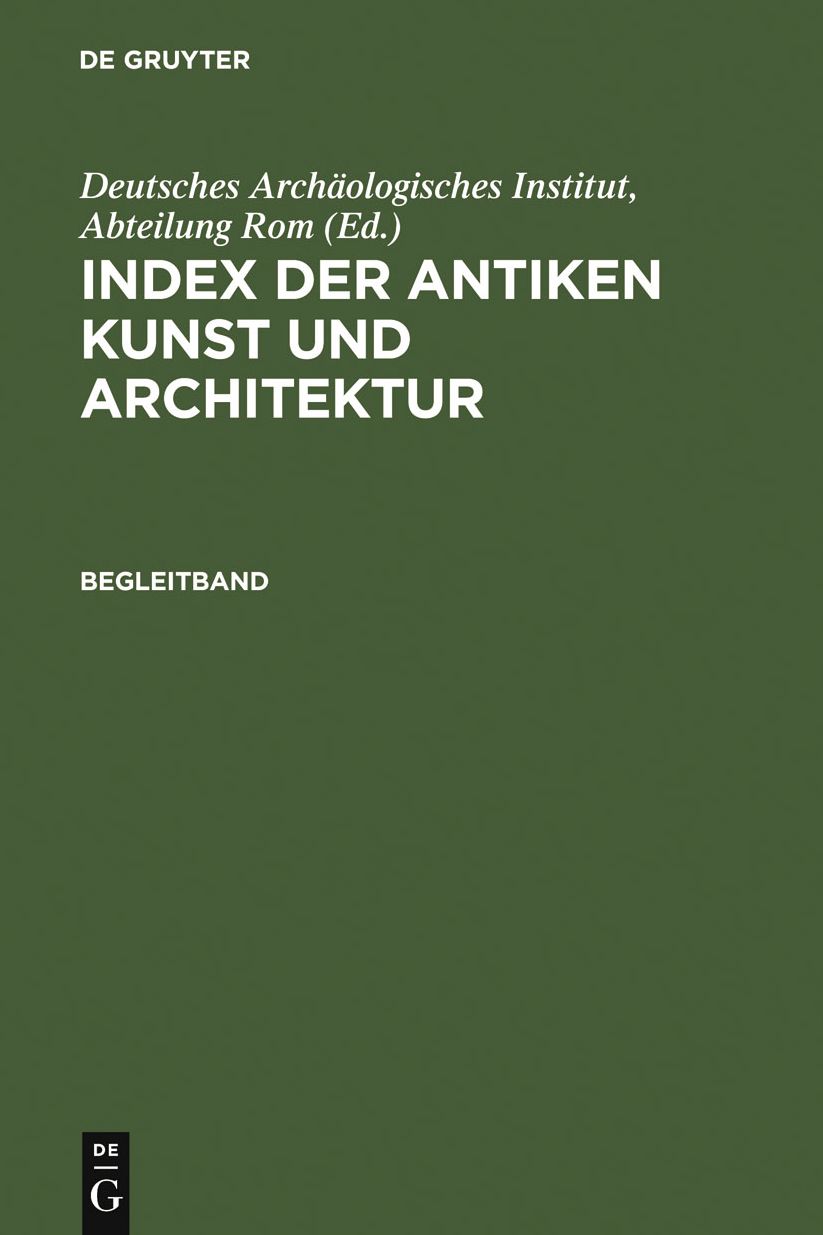 Begleitband: Register und Kommentar
