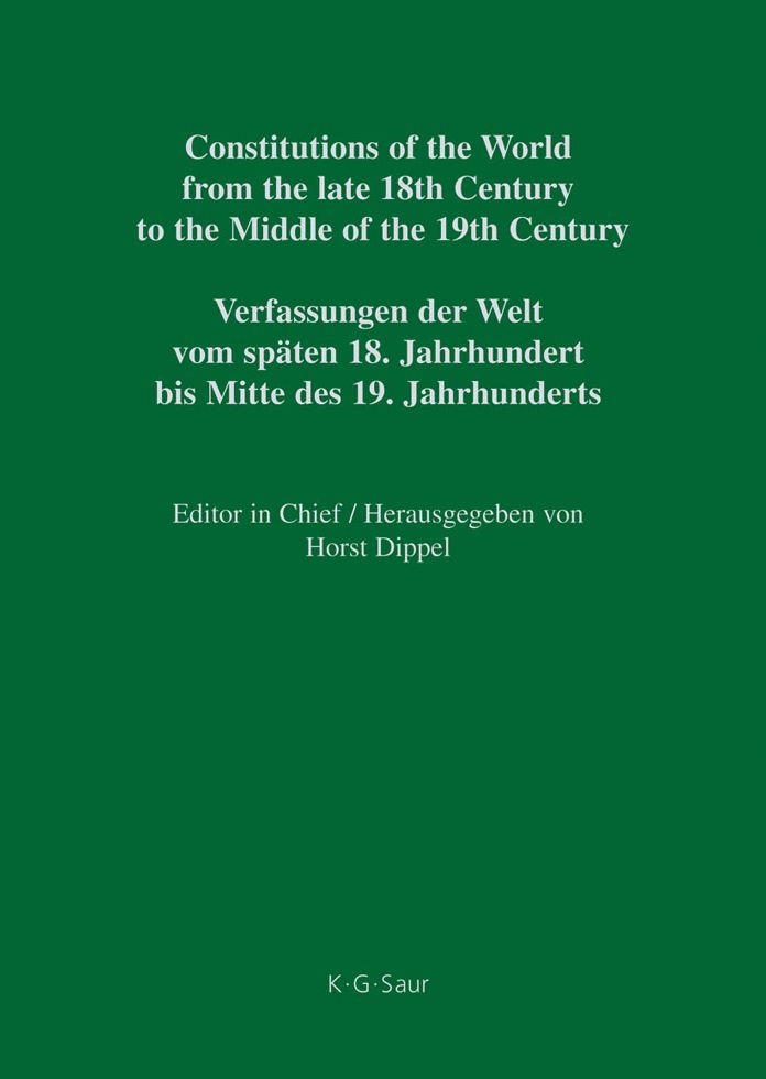 Polish Constitutional Documents 1790-1848