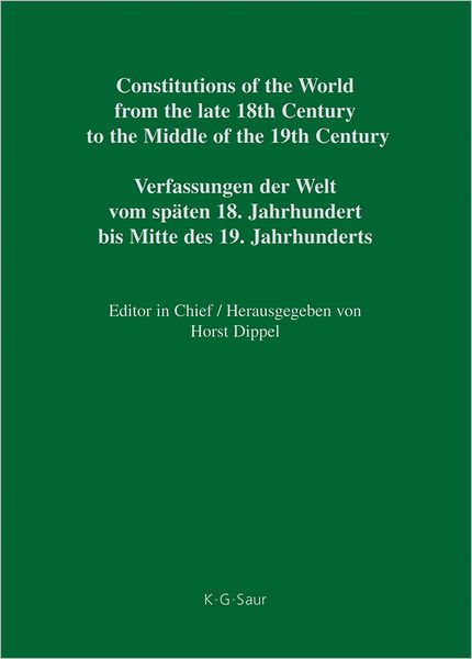 Constitutional Documents of the United Kingdom 1782-1835
