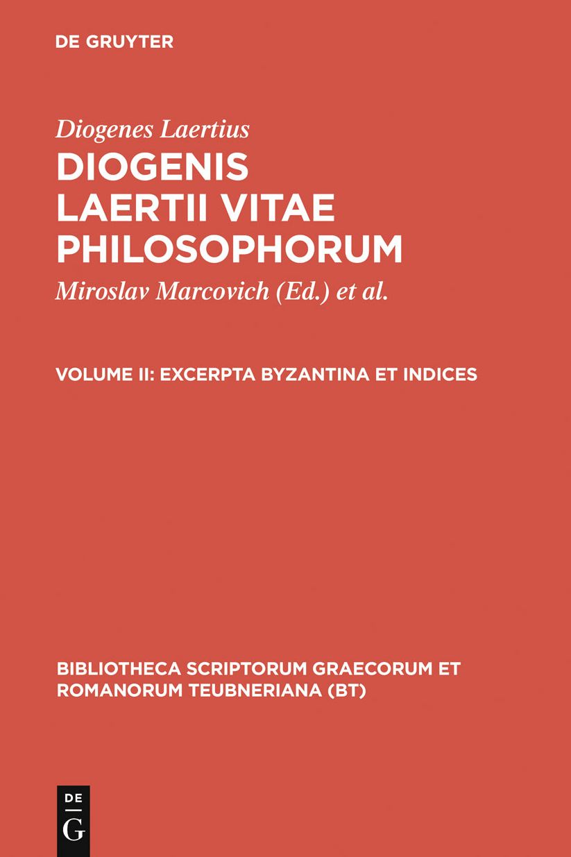 Excerpta Byzantina et Indices
