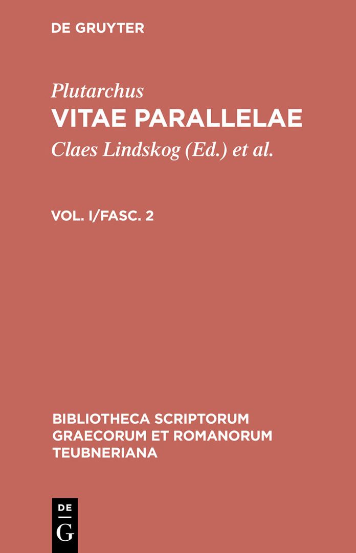 Vitae parallelae: Volumen I/Fasc. 2