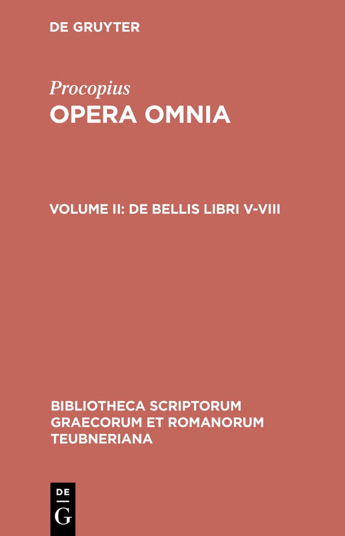 De bellis libri V-VIII