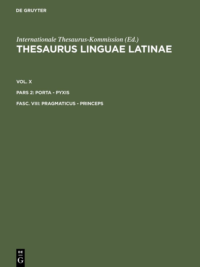 pragmaticus - princeps