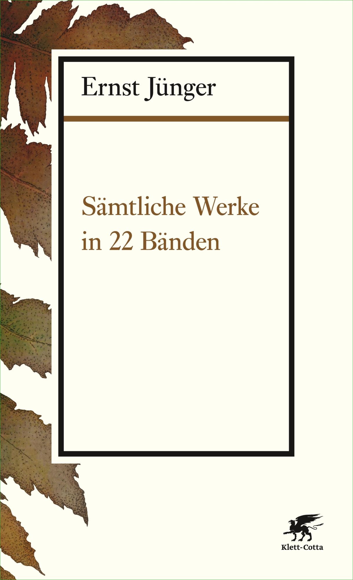 Sämtliche Werke in 22 Bänden: Neuausgabe