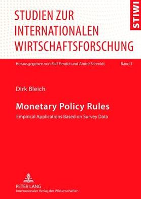 Monetary Policy Rules: Empirical Applications Based on Survey Data