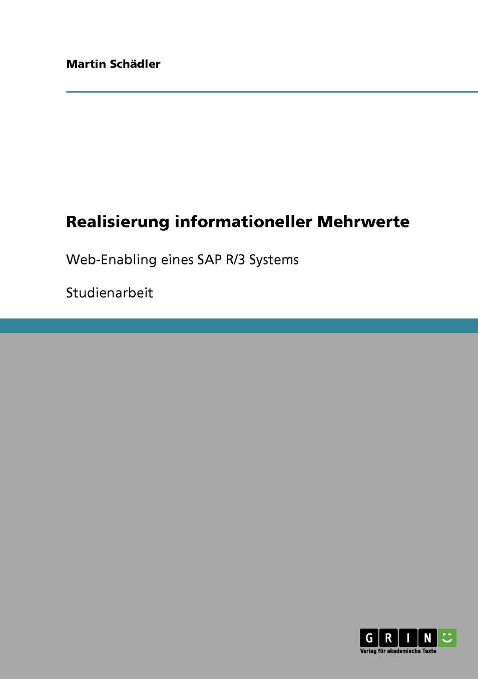 Realisierung Informationeller Mehrwerte