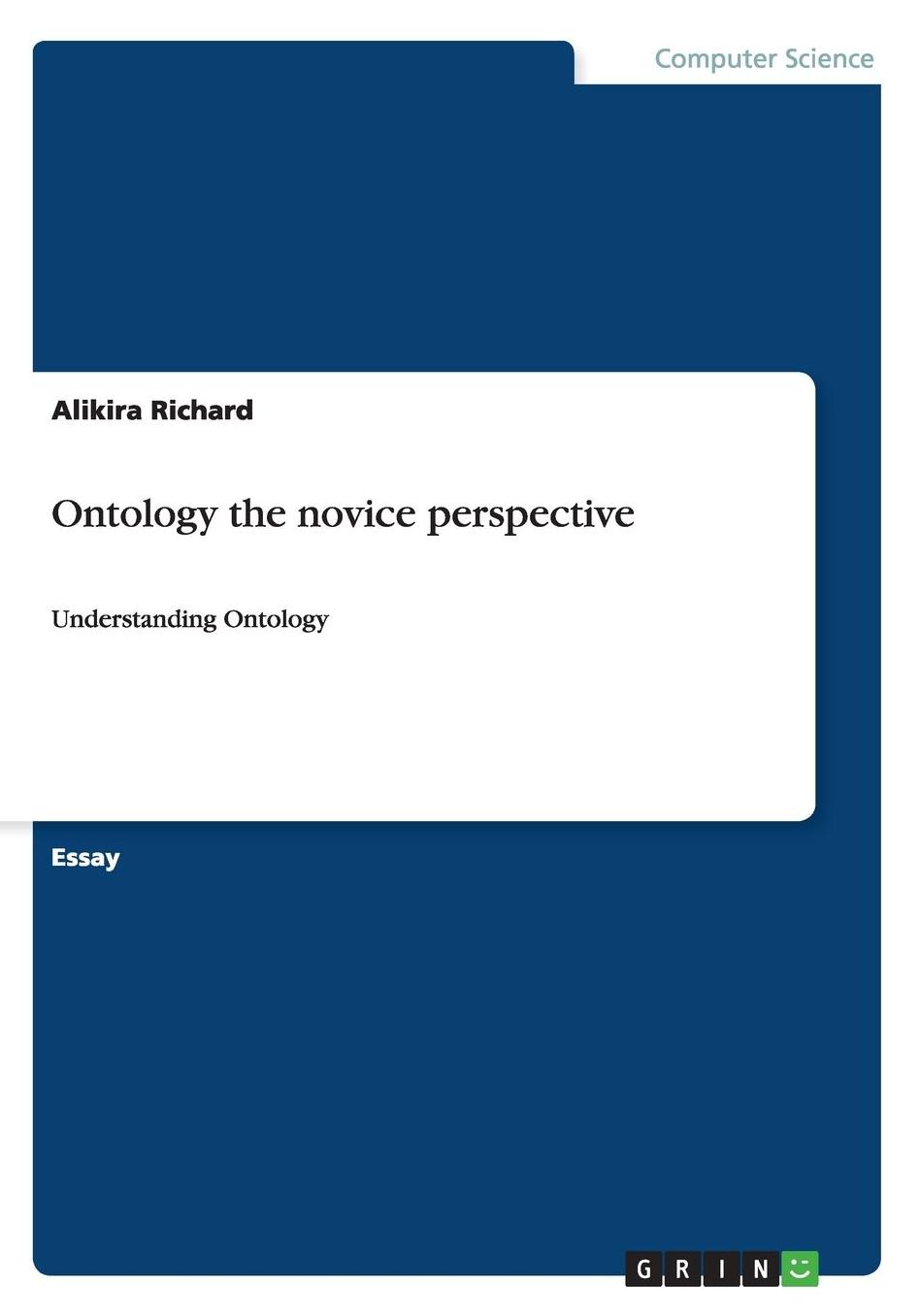Ontology the Novice Perspective