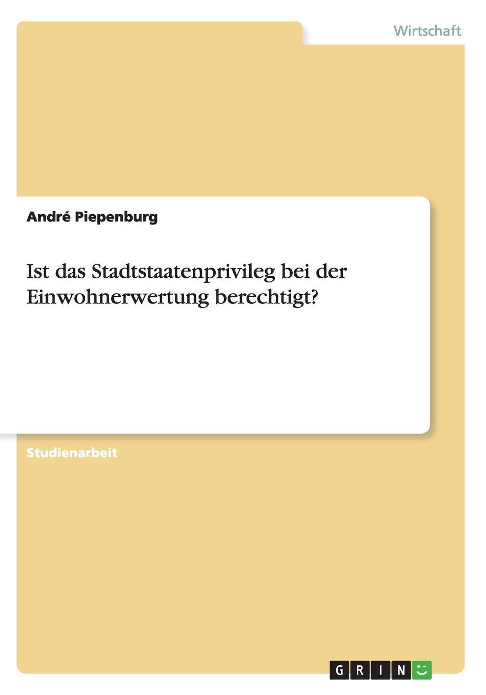 Ist das Stadtstaatenprivileg bei der Einwohnerwertung berechtigt?