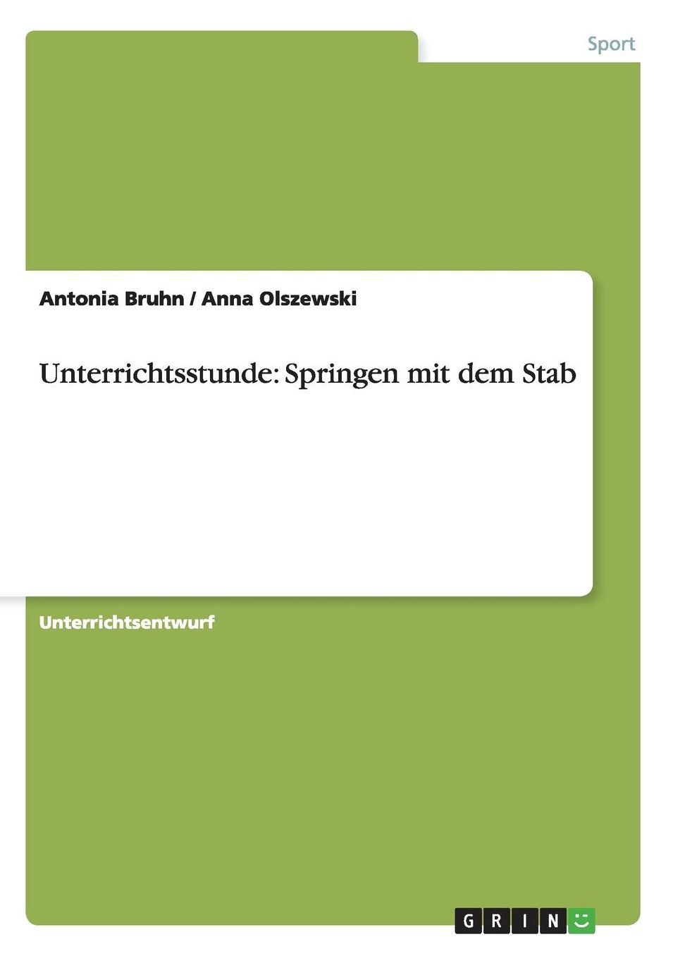 Unterrichtsstunde: Springen Mit Dem Stab