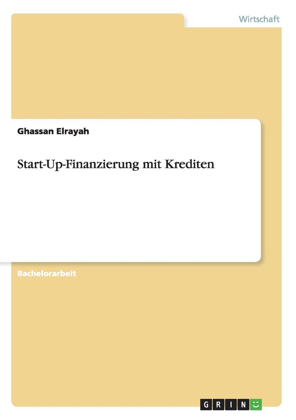 Start-Up-Finanzierung Mit Krediten