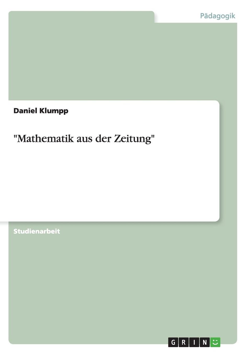 Mathematik aus der Zeitung