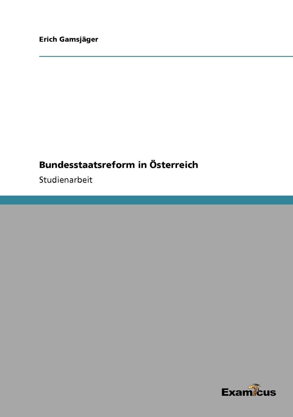Bundesstaatsreform in Ã¿sterreich