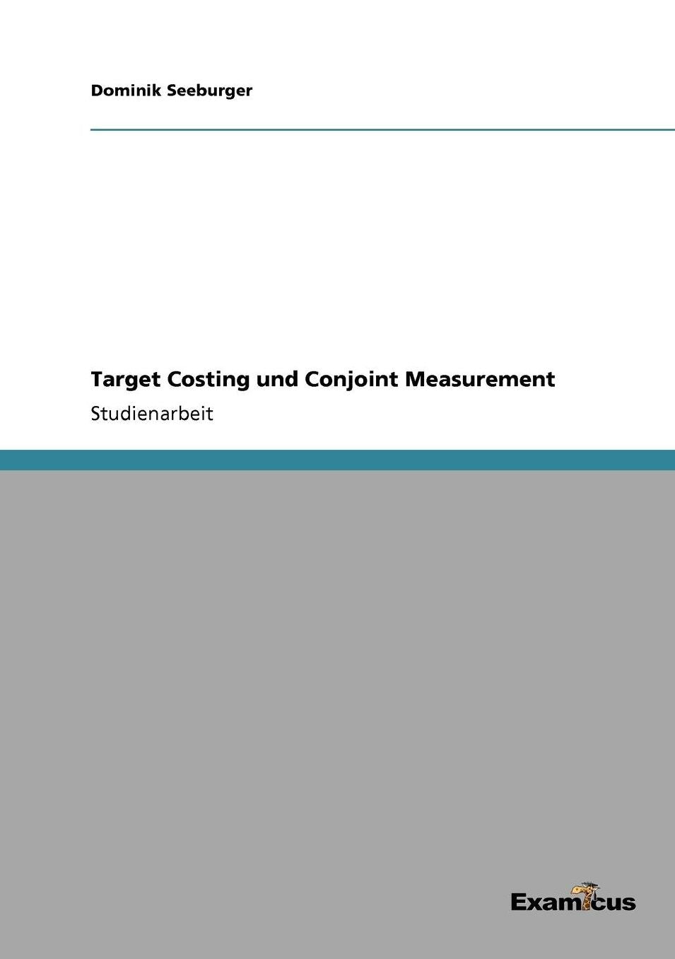 Target Costing und Conjoint Measurement