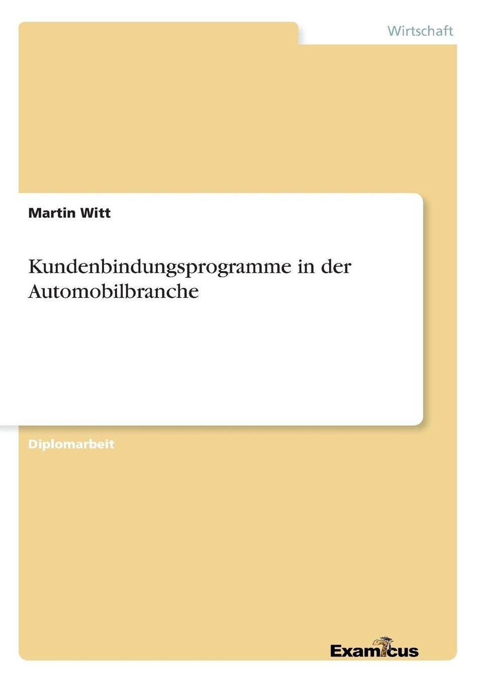 Kundenbindungsprogramme in der Automobilbranche