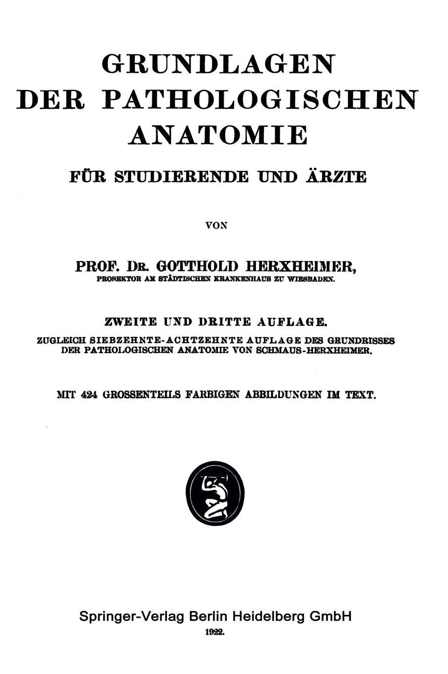 Grundlagen der Pathologischen Anatomie: Für Studierende und Ärzte