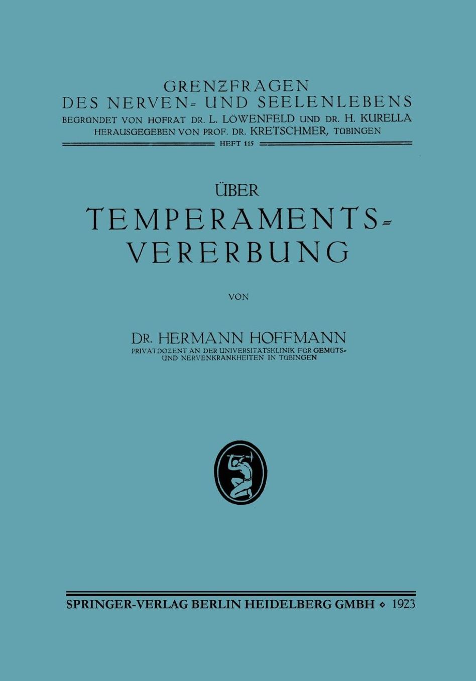 Über Temperamentsvererbung