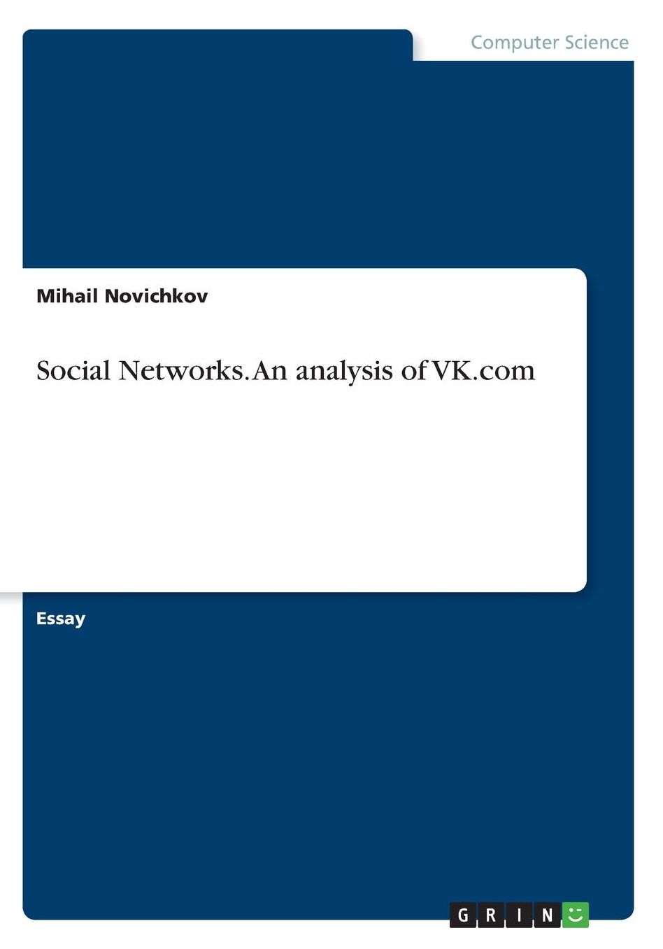 Social Networks. An analysis of VK.com