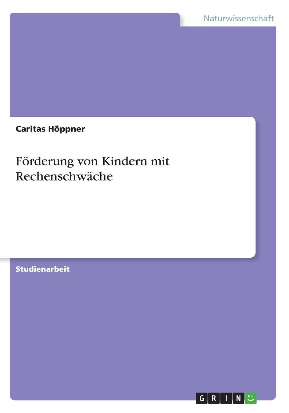Fï¿½rderung von Kindern mit Rechenschwï¿½che