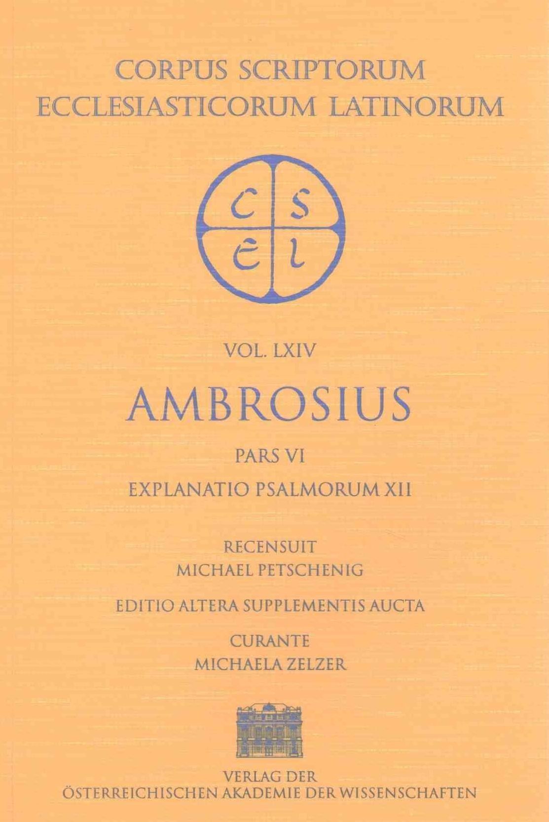Ambrosius, Explanatio psalmorum XII