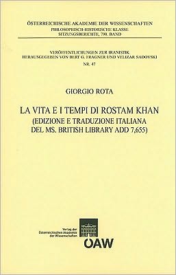 La Vita e i Tempi di Rostam Khan