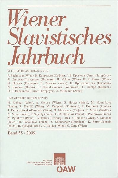 Wiener Slavistisches Jahrbuch 55/2009