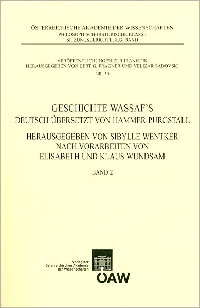 Geschichte Wassaf's Band 2