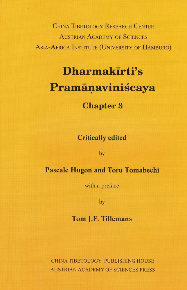 Dharmakirti's Pramanaviniscaya: Chapter 3