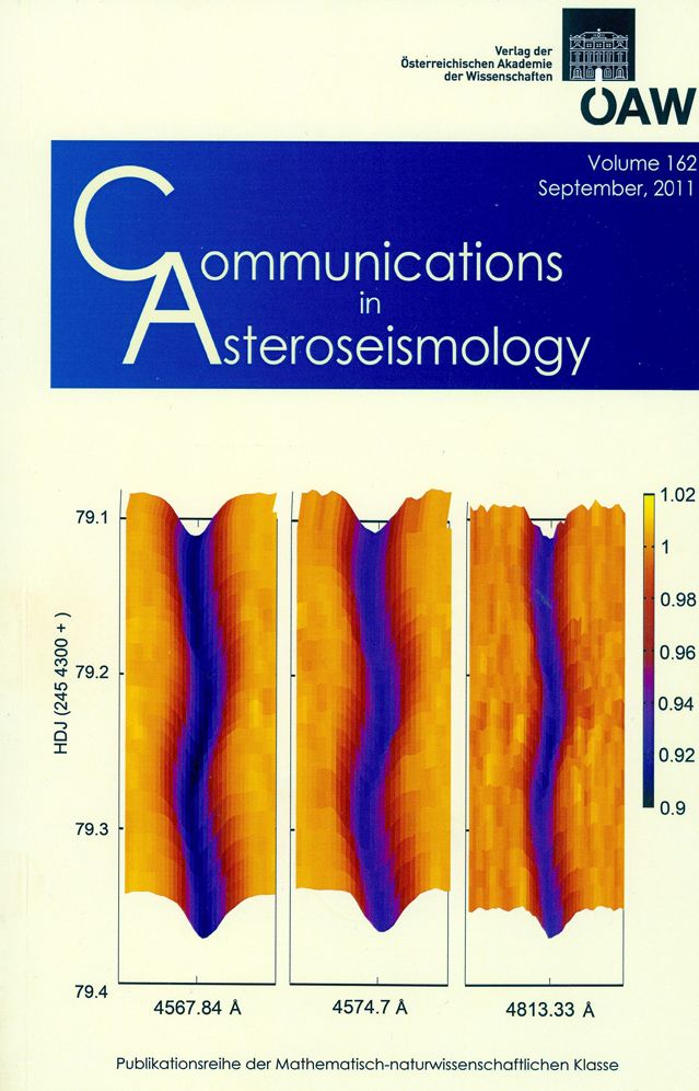Communications in Asteroseismology 162