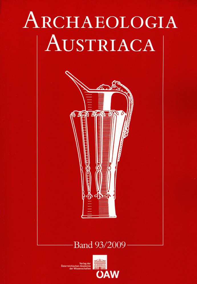 Archaeologia Austriaca 93/2009: Beitr?ge zur Ur- und Fruehgeschichte Mitteleuropas