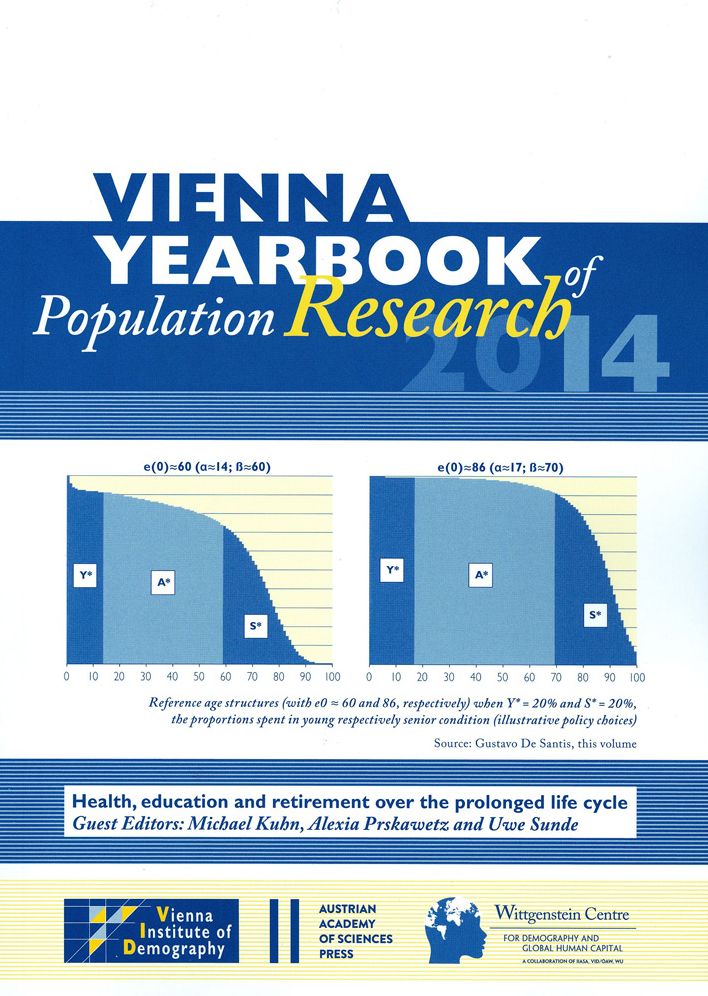 Vienna Yearbook of Population Research 2014 Volume 12: Health, education and retirement over the prolonged life cycle