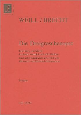 The Threepenny Opera (Die Dreigroschenoper): Study Score