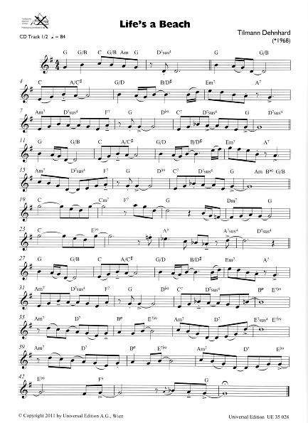 Easy Jazz Studies With CD (for Flute)
