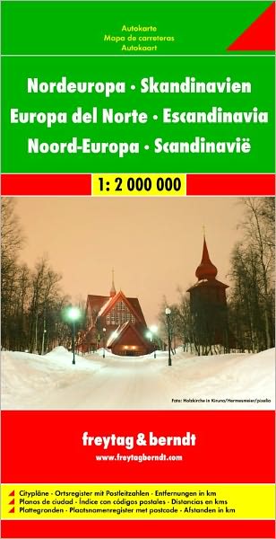Nordeuropa: 1:2.000.000