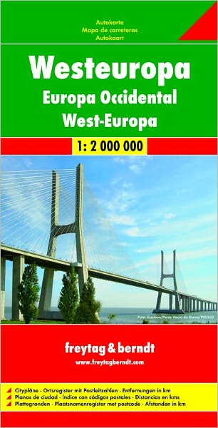 Westeuropa: 1:2.000.000