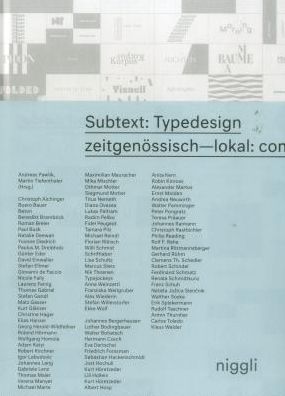Subtext: Typedesign