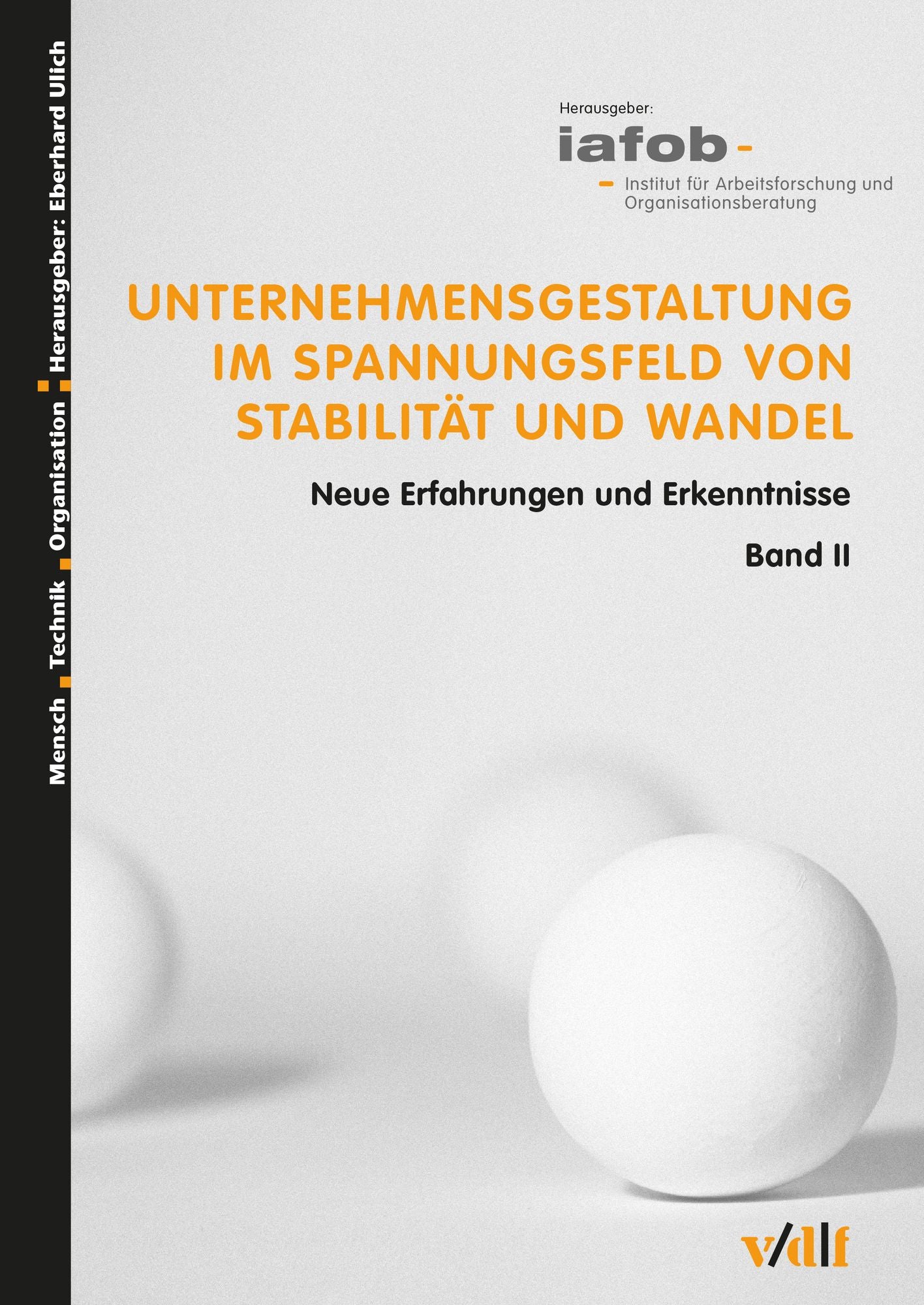 Unternehmensgestaltung im Spannungsfeld von Stabilität und Wandel: Neue Erfahrungen und Erkenntnisse - Band II