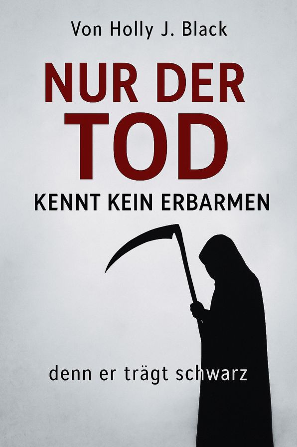 Nur der Tod kennt kein Erbarmen: denn er trägt schwarz.