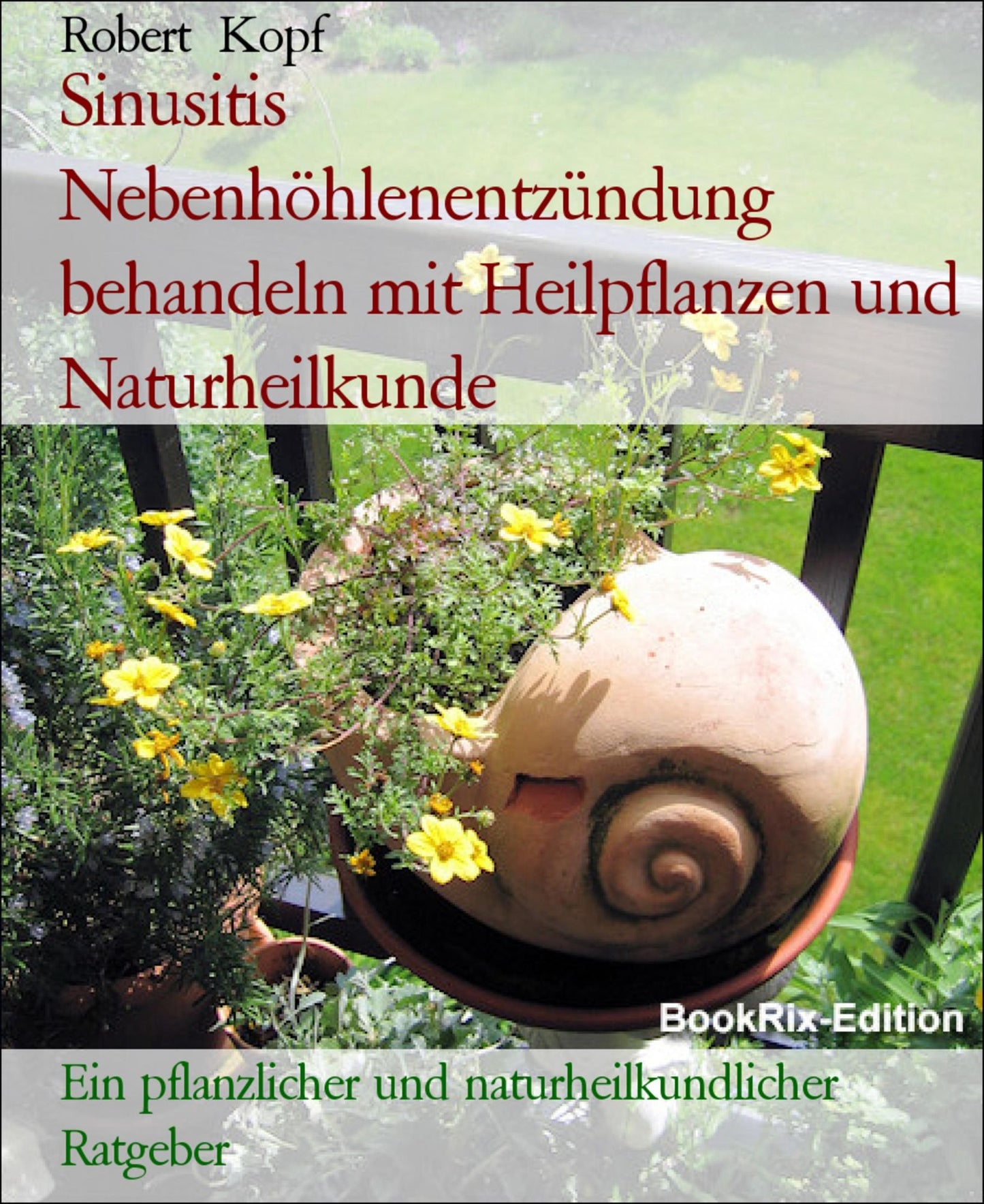 Sinusitis, Nebenhöhlenentzündung - Behandlung mit Pflanzenheilkunde (Phytotherapie), Akupressur und Wasserheilkunde: Ein pflanzlicher und naturheilkundlicher Ratgeber