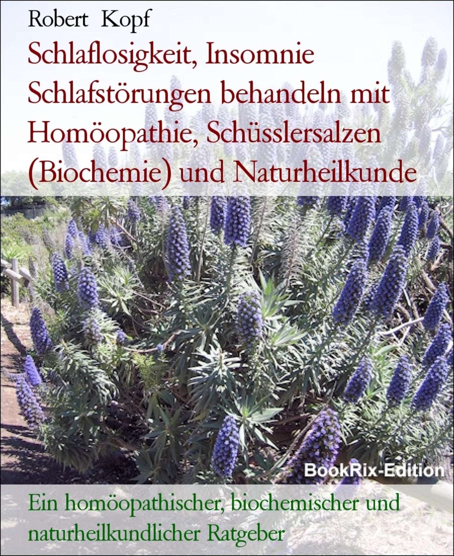 Schlaflosigkeit, Insomnie - Schlafstörungen behandeln mit Homöopathie, Schüsslersalzen (Biochemie) und Naturheilkunde: Ein homöopathischer, biochemischer und naturheilkundlicher Ratgeber